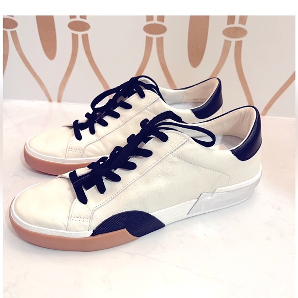 Dolce Vita Zina White, Silver and Black Sneakers - Picture 6 of 10